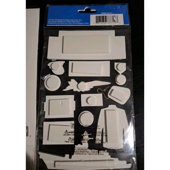 Paper House 3D Stickers Navy Military Sailor 2 Packs Scrapbook - Picture 6 of 6